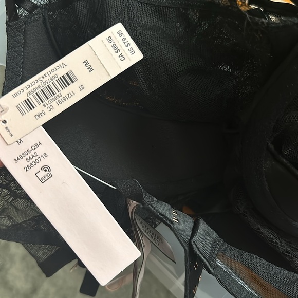 NWT Victoria's Secret Unlined Wicked High Leg Lace Up Teddy, Women's Lingerie - Picture 6 of 8